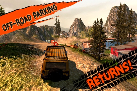 3D Off-Road Truck Parking 2- Extreme 4x4 Simulator screenshot 2