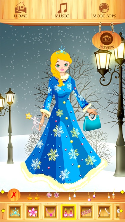 Dress Up Christmas Princess