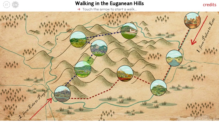 Walking in the Euganean Hills