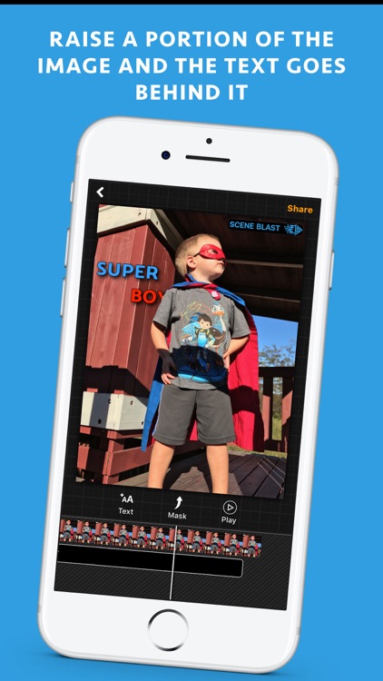 Scene Blast - Animated Text to GIFs, Photo, Videos