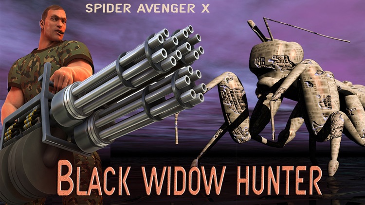 Black Widow Hunter - Codename Red Avenger Spider X