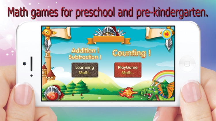 Math games for preschool and pre-kindergarten