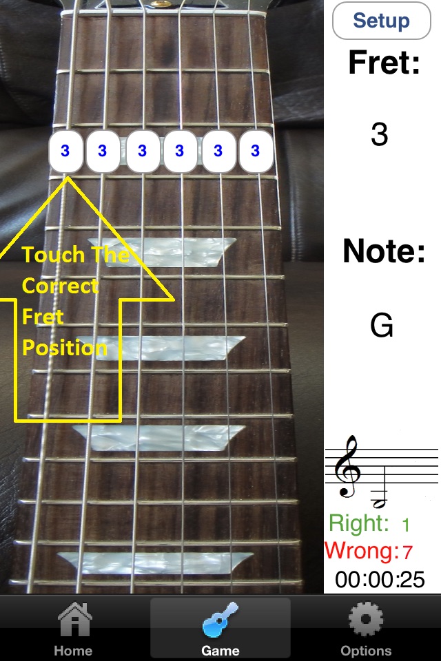 Electric Guitar Fretboard Lite screenshot 2