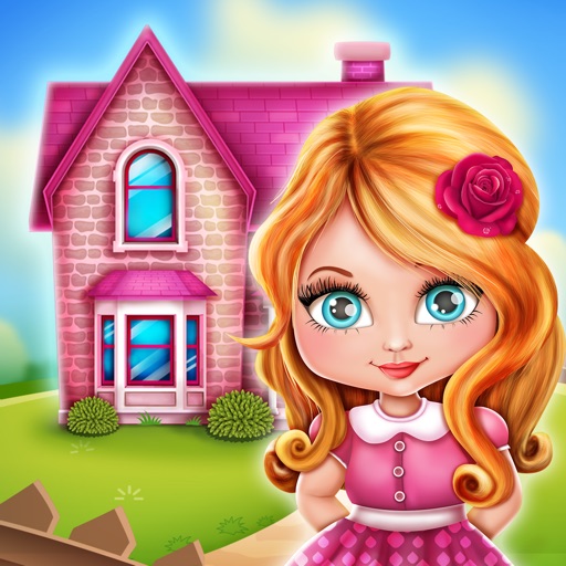 Dollhouse Games for Girls: Design Your Own House Icon