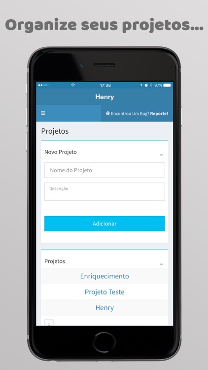 Henry - Gerenciamento de Projetos e Equipes