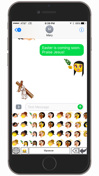 How to cancel & delete Christ-oji—Christian emoji keyboard icons from iphone & ipad 3