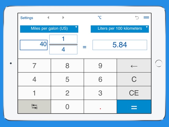 Fuel Consumption Converter Mpg To L 100km And Km Price Drops Screenshot 1 For Fuel Consumption Converter Mpg To L 100km And Km