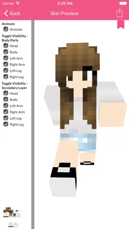 Game screenshot Girl Skin For Minecraft Edition mod apk