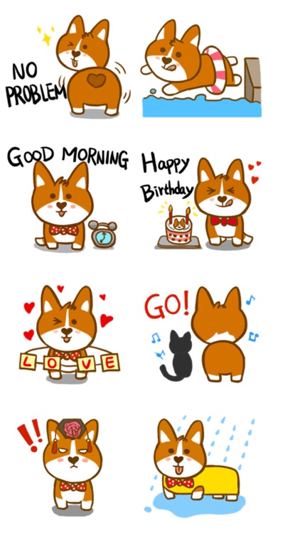 Kawaii Dog Stickers screenshot-3