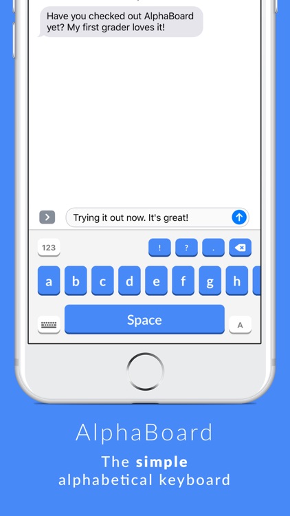 AlphaBoard – Simple Keyboard