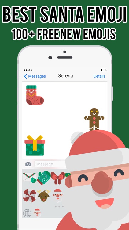 Christmas Santa Emoji -Stickers Keyboard Messenger