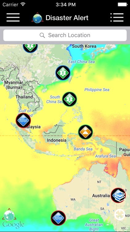 Disaster Alert (PDC World Hazards)