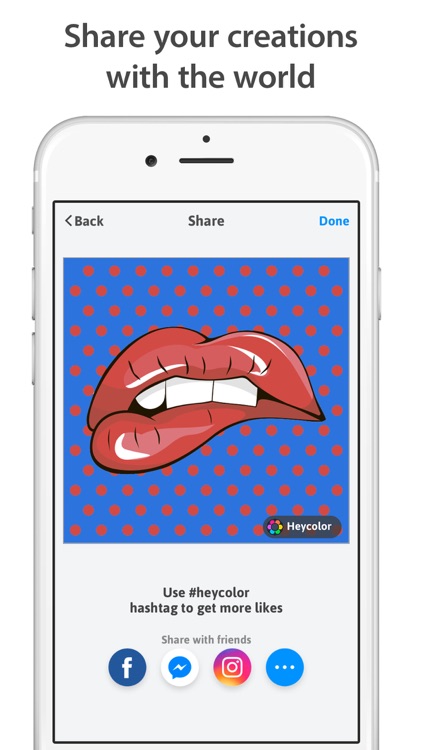 Heycolor - Coloring Book for Adults, Stress Relief screenshot-4