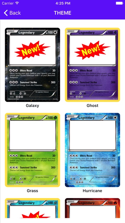 Card Maker Creator for Pokemon screenshot-3