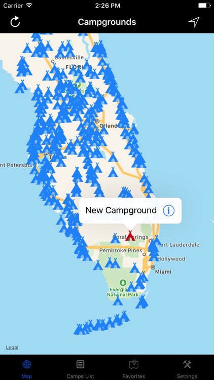 Florida – Campgrounds & RV Parks