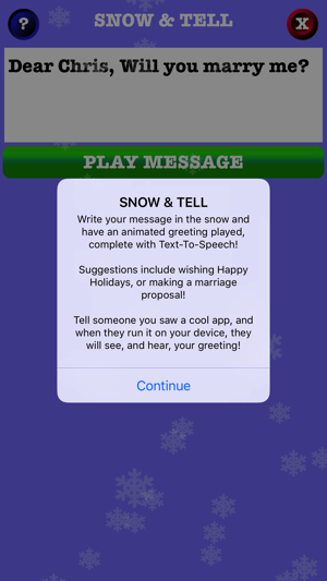 SNOW & TELL Fun Funny Talking Video Greeting Cards(圖3)-速報App