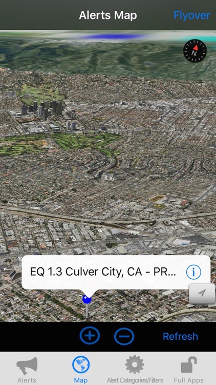 World Earthquake with NOAA Radar 3D