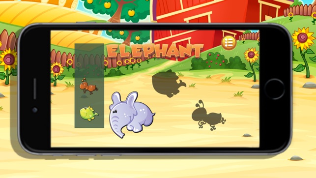 Animals Puzzles Shadows Vocabulary(圖3)-速報App