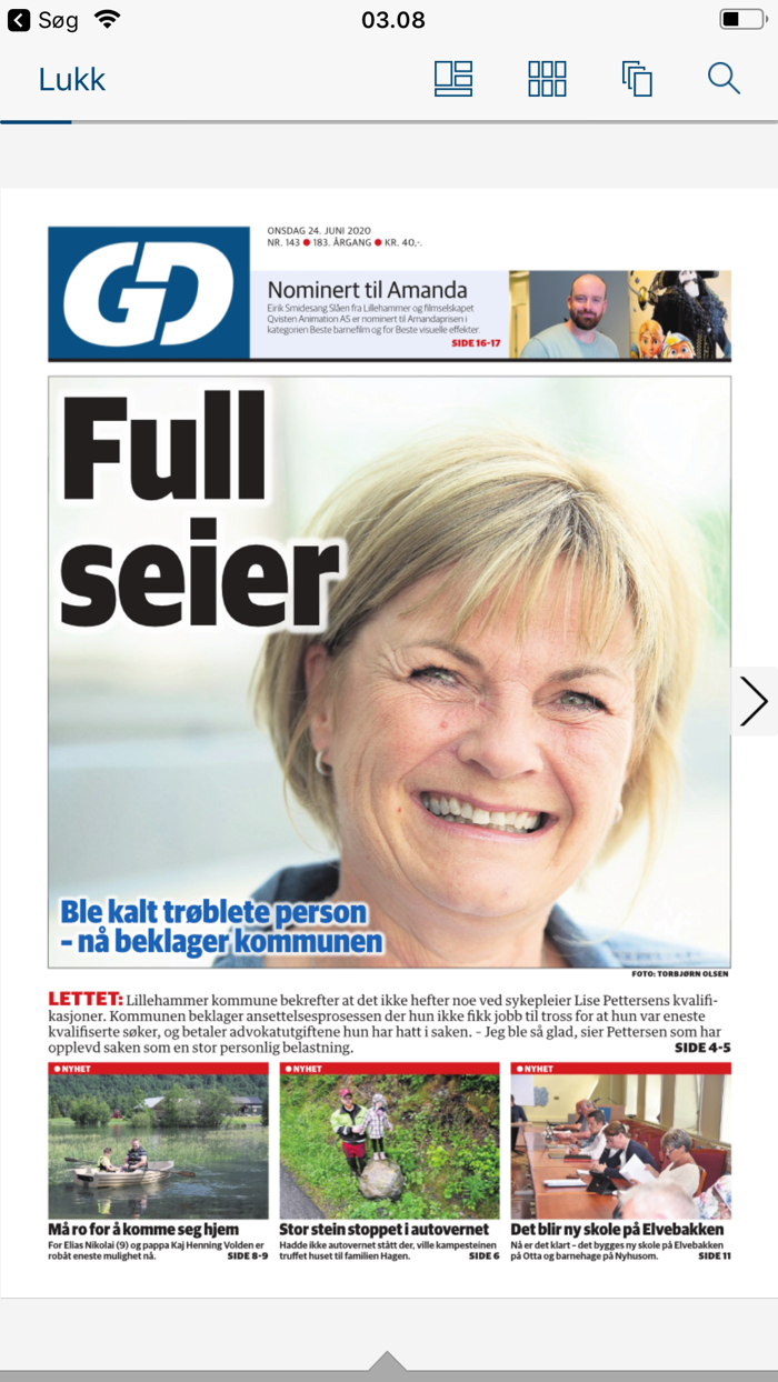 Gudbrandsdølen Dagningen eAvis