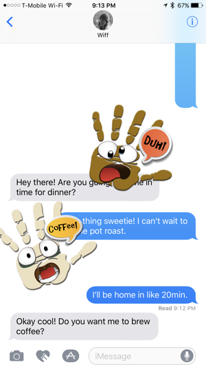 Talk to the Hand Stickers(圖5)-速報App