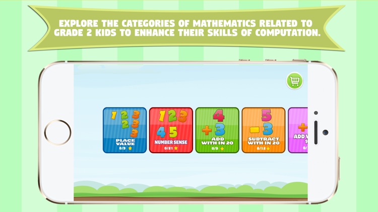 Grade 2 Educational Math Learning Game For Kids