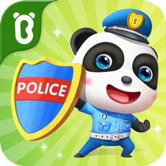 Policial Baby Panda-BabyBus