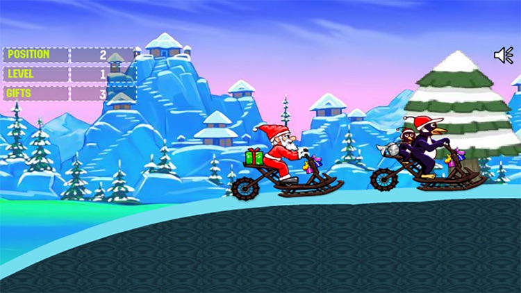 Santa Extreme Ride － Collect Lose Gifts screenshot-3