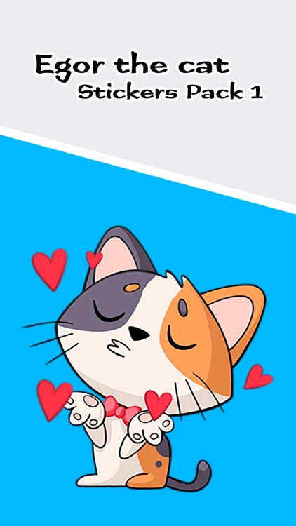 Egor The Cat Stickers Pack 1