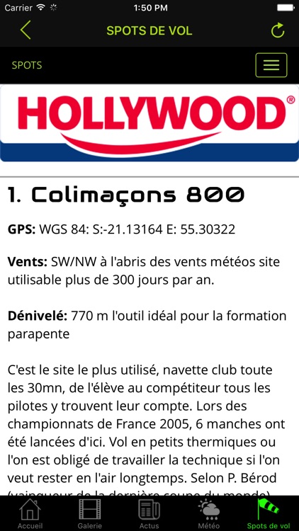 KOLIM TEAM Parapente - Ile de La Réunion screenshot-4