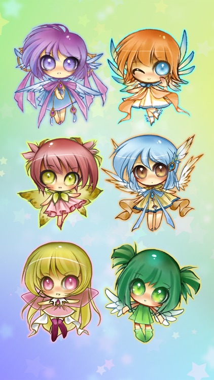 Anime Fairy Stickers