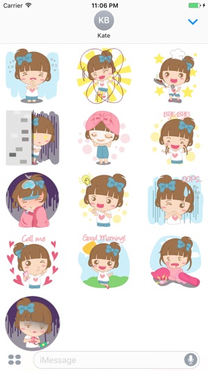 Arabella The Cool Girl Stickers(圖3)-速報App