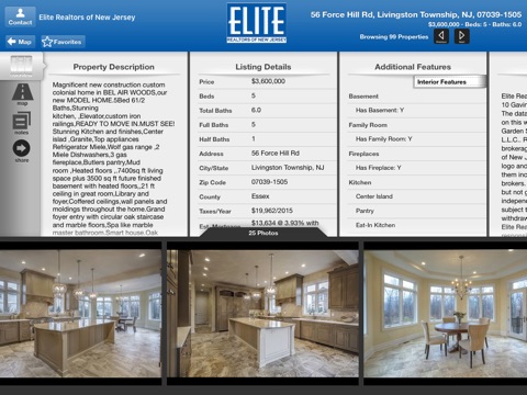 Elite Realtors of New Jersey for iPad screenshot 4
