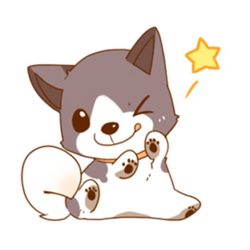 Cute Tibi Dogs Stickers