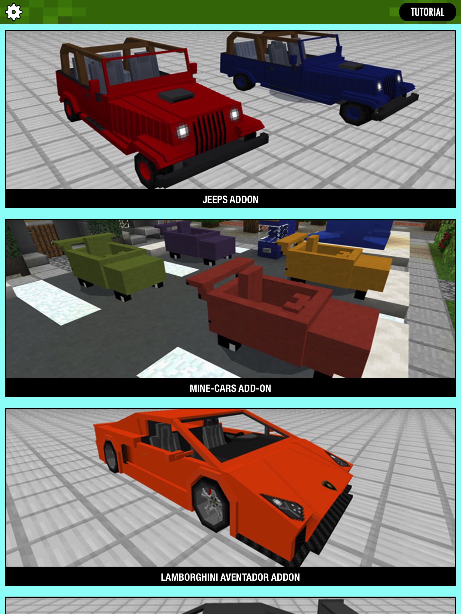 CARS ADDONS for Minecraft Pocket Edition MCPE screenshot 4