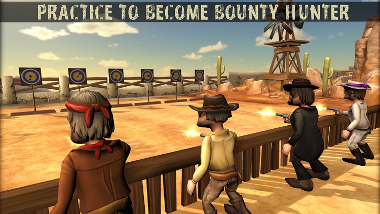 Wild West Cowboy Shooting: Six Gun Bounty Hunter