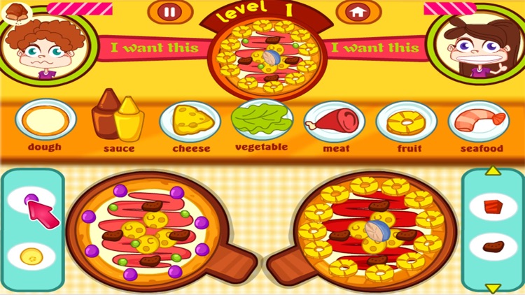 pizza contest - cooking pizza game for girls