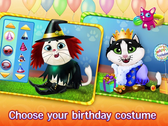 Скачать игру Kitty Cat Birthday Surprise: Care, Dress Up & Play