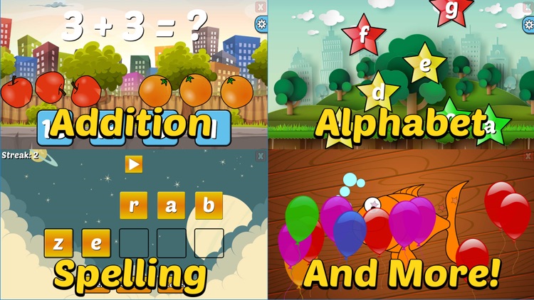 Preschool and Kindergarten Learning Games