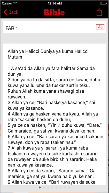 Hausa littafi mai tsarki - Hausa Bible