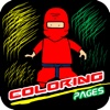 Coloring Books for Kids Ninja Version