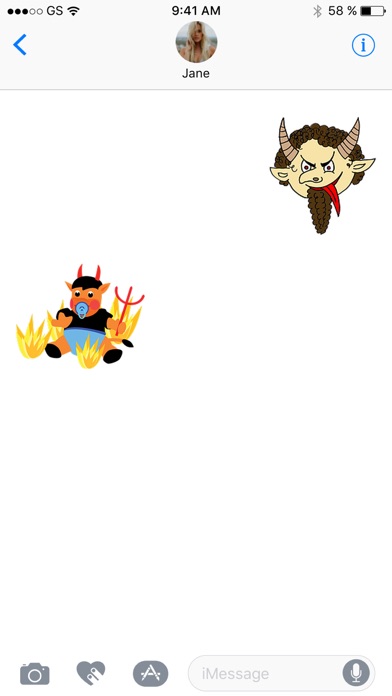 悪魔ステッカーパックのスクリーンショット2 悪魔ステッカーパックのスクリーンショット2