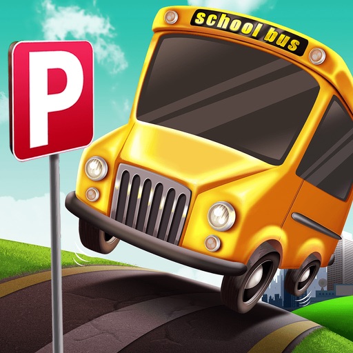 3D School Bus Parking Simulator Games PRO