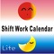 Shift worker's calendar Lite