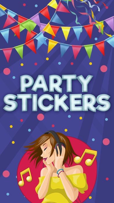 How to cancel & delete Party Time Stickers for iMessage – Fun.ny App from iphone & ipad 1