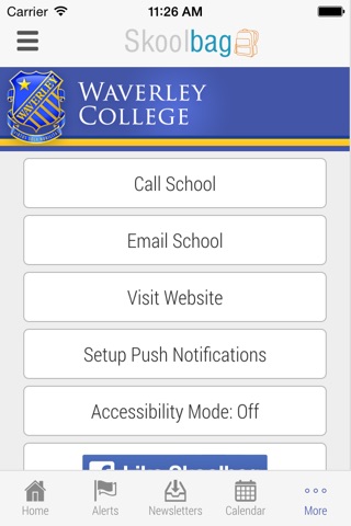 Waverley College - Skoolbag screenshot 4