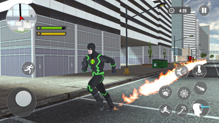 Superhero Rope War Rescue Game