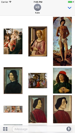 Botticelli Artworks for iMessage(圖3)-速報App