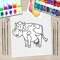 Coloring game for kids to enjoy together