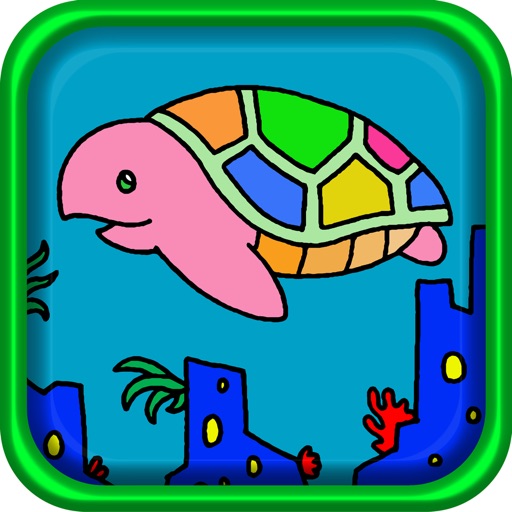 Aquarium Coloring ~Ocean life~ for iPhone icon