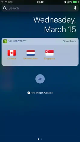 Game screenshot VPN Quick Connect - Today Widget support mod apk